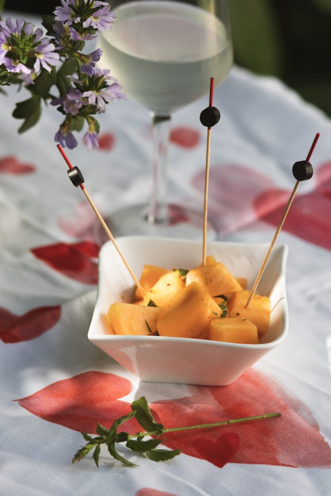 salade melon épicée