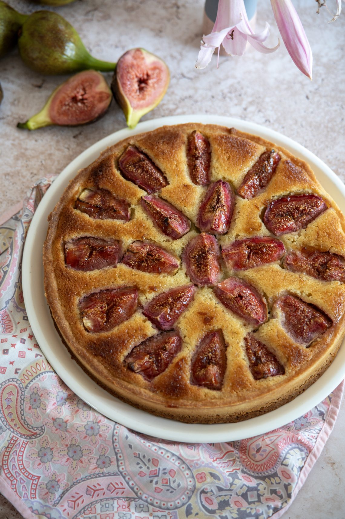 tarte amandine figues