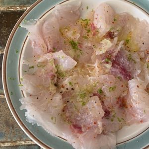 carpaccio bar citron vert