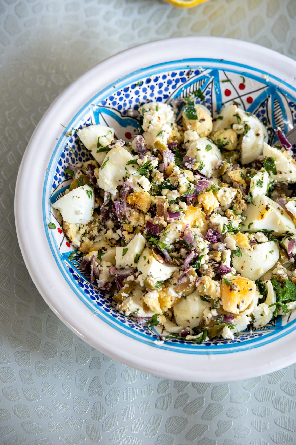 salade d'oeufs