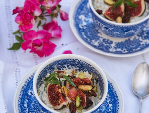 Porridge verveine fruits saison Sulpice